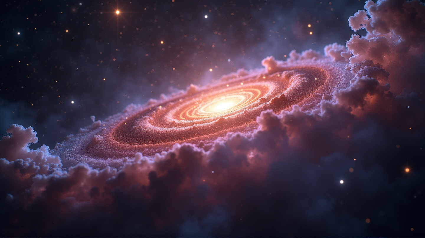 हबल ने अनावरण किए ब्रह्मांडीय आतिशबाज़ी: बौनी गैलेक्सी NGC 4449 सितारों के साथ विस्फोटित