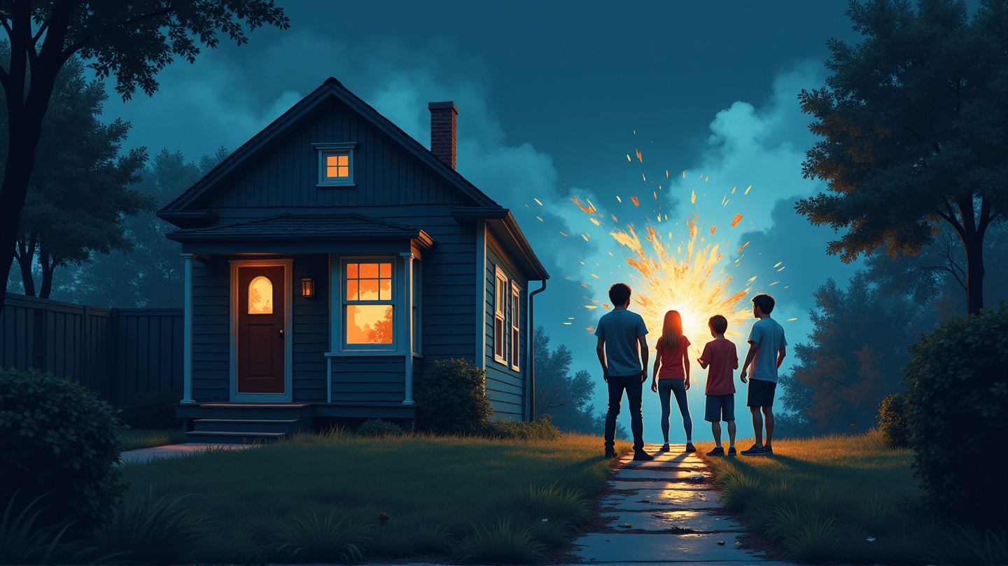 मोबाइल क्षेत्र में रहस्यमयी धमाकों से निवासियों को चिंतित