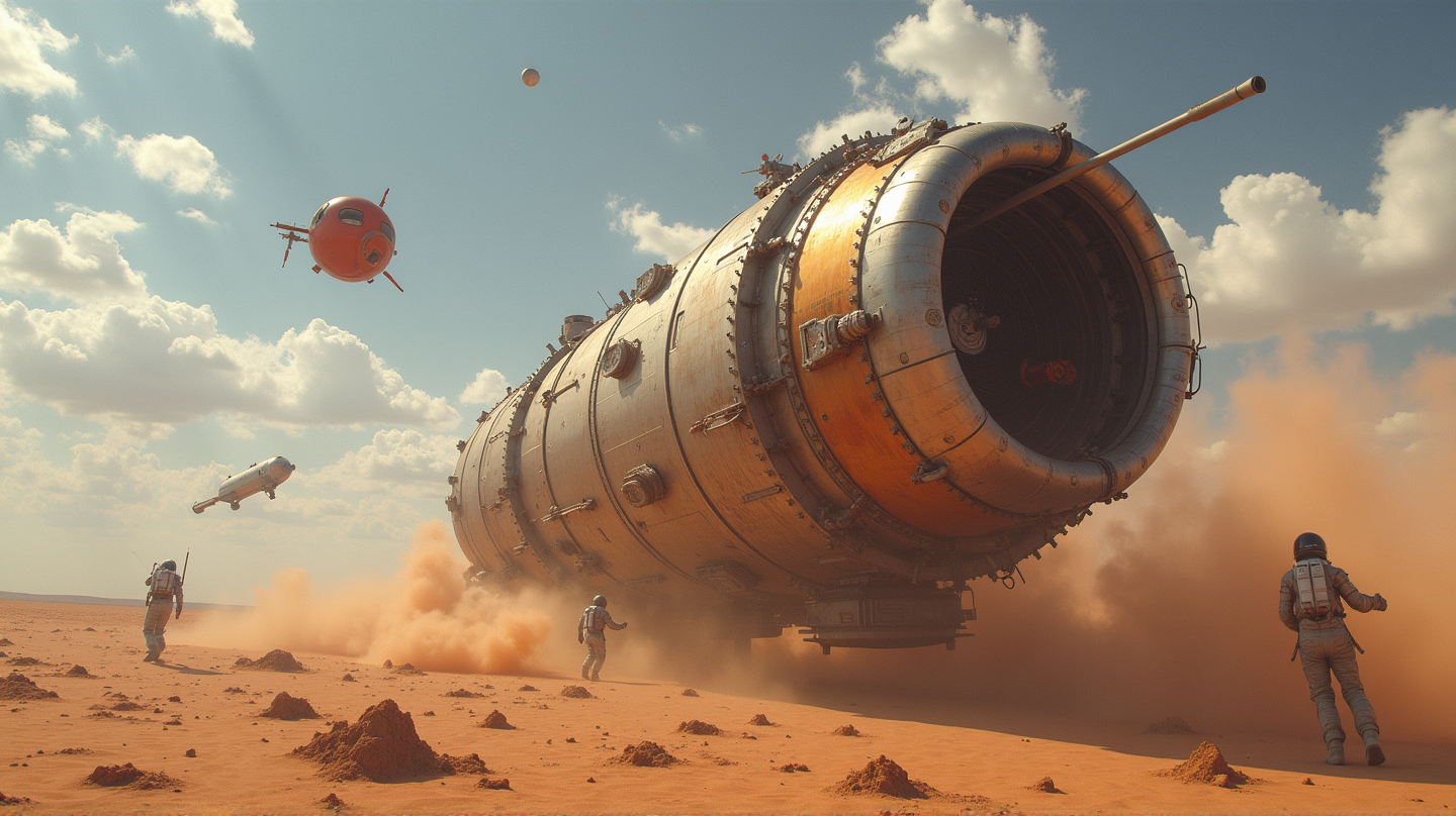 विजयी वापसी: अंतरिक्ष मलबे के संघर्ष के बाद घर लौटे चीनी अंतरिक्ष यात्री