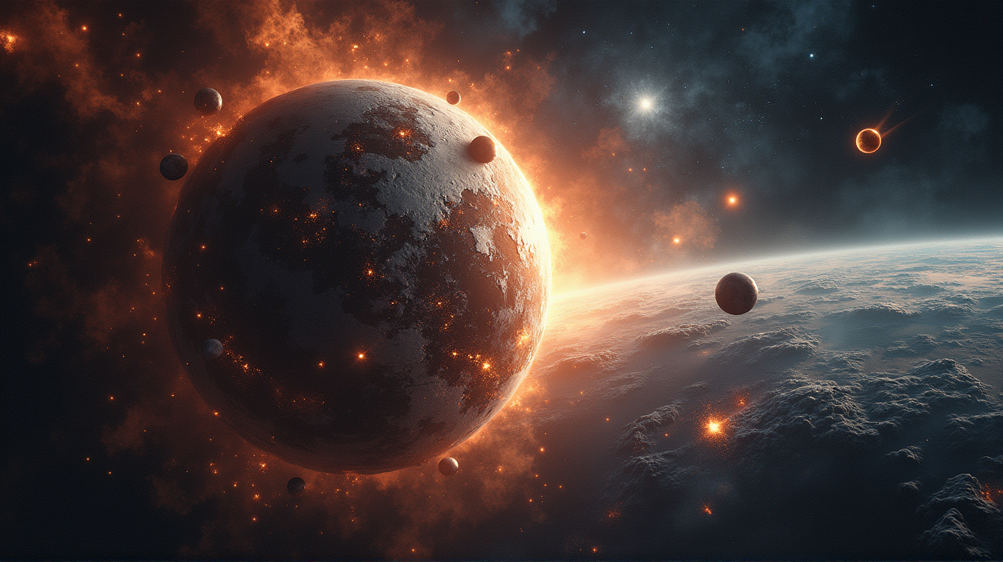 चांद के सृजन के पीछे का ग्रह: एक ब्रह्मांडीय रहस्योद्घाटन