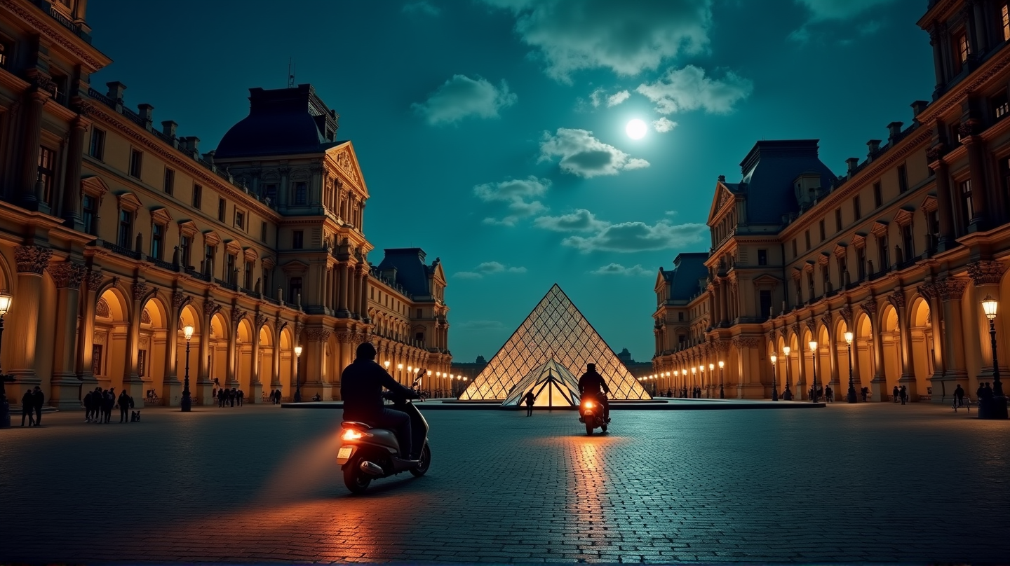 साहसी चोरी उजागर: पूर्व लौवर गार्ड और प्रभावशाली गिरफ्तार