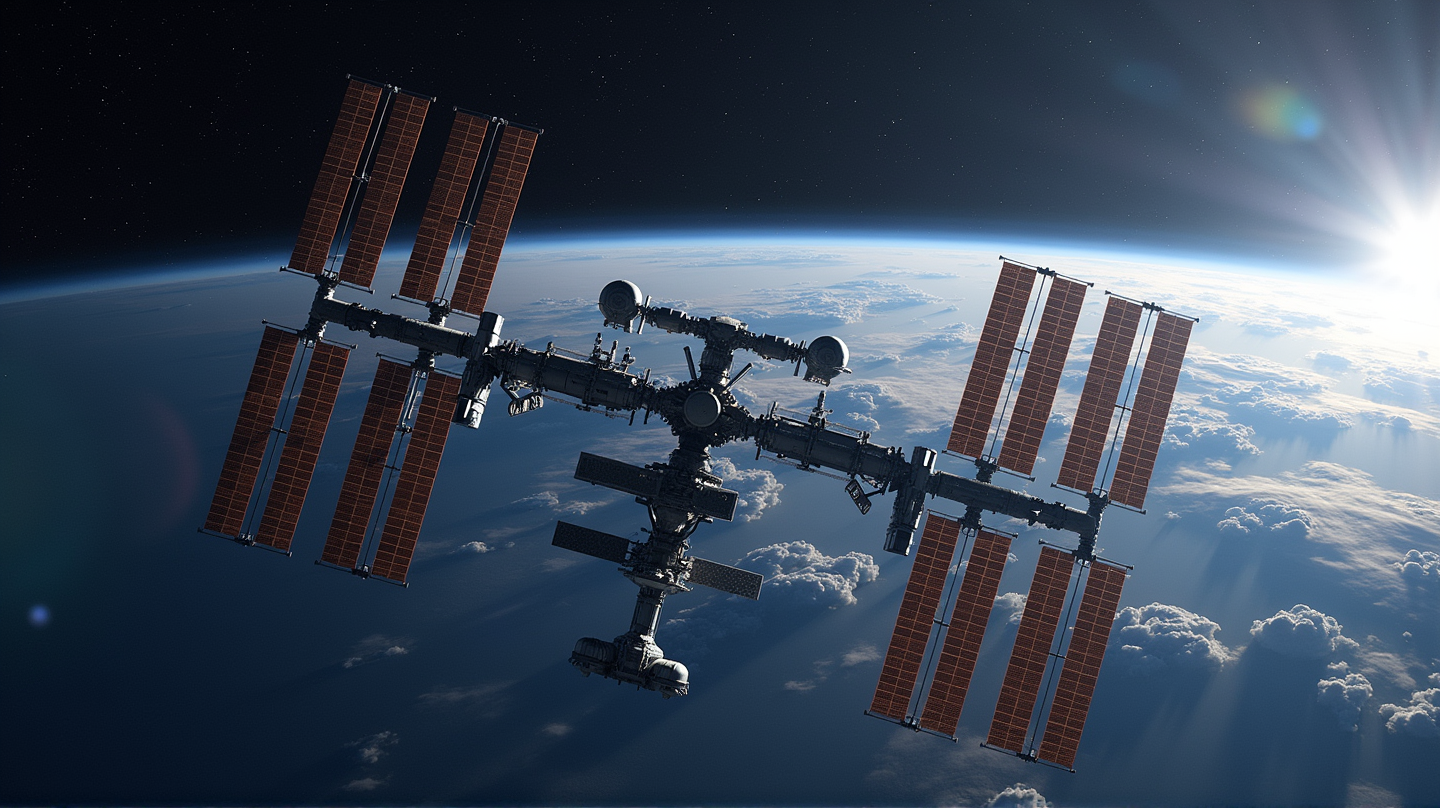 अंतरिक्ष स्टेशन की उपलब्धि: 8 अंतरिक्ष यानों के साथ अधिकतम क्षमता का लक्ष्य प्राप्त