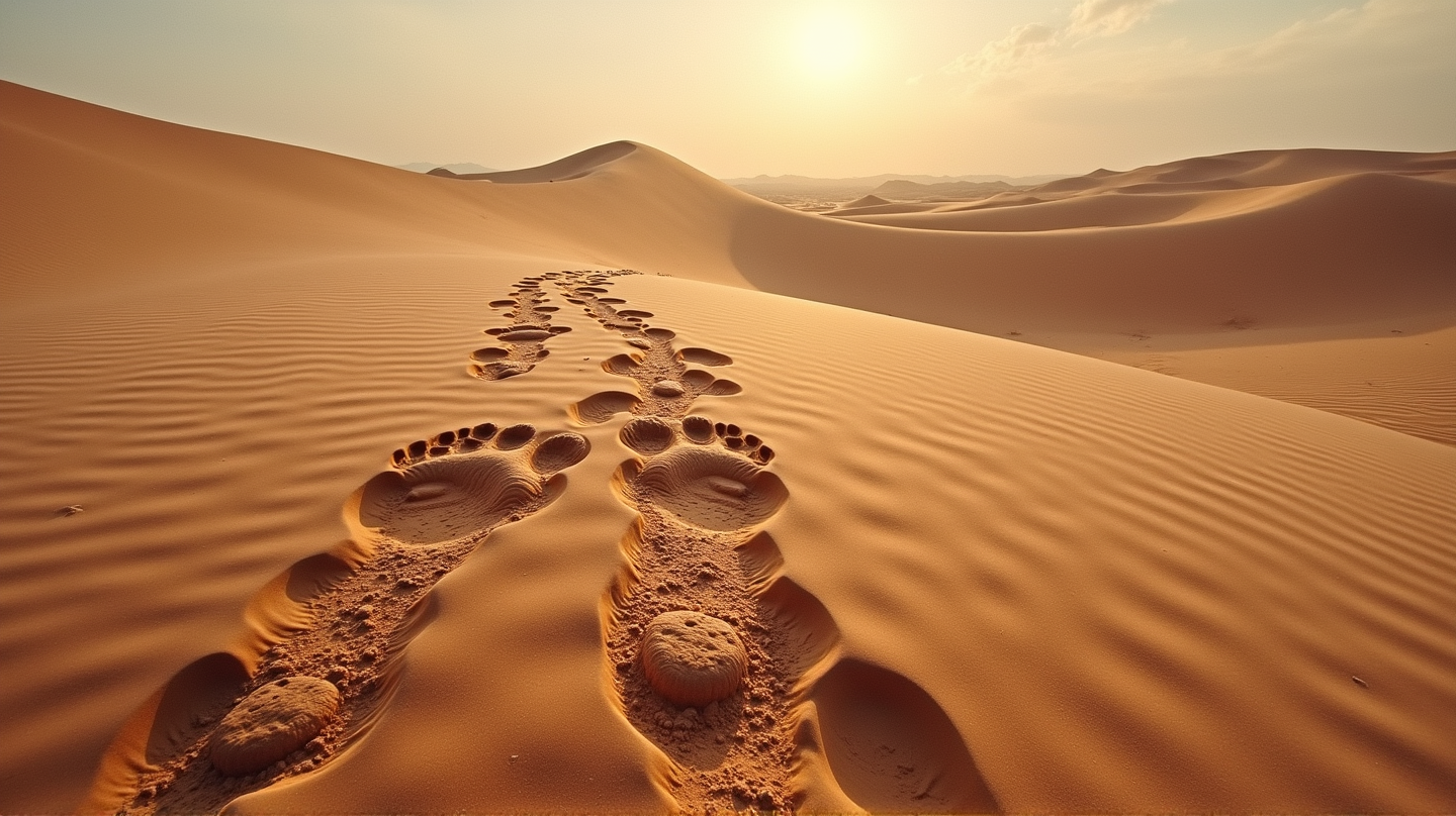 सऊदी अरब में मिले प्राचीन मानव पदचिह्न इतिहास की किताबों को पुनः लिखते हैं