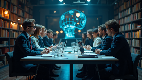 खींचतान: AI के साथ प्रकाशन का नृत्य