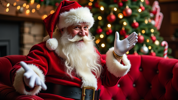 डिज्नी के अवकाश लॉन्च से पहले हॉलीवुड स्टूडियो में सांता को जल्दी पकड़ें