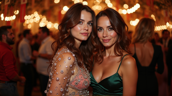 सितारों से सजा: 12 नवंबर को एनी हैथवे और मेगन मुलाली का जश्न